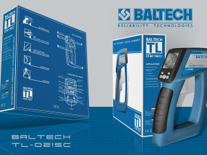 BALTECH TL-0212C, pyrometer for monitoring of concrete, temperature measurement of concrete
